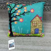 ORIEREEY Throw Pillow for Sofa or Bed - Soft and Stylish Home Decor Cushion for Living Room or Bedroom, 18x18 Inches